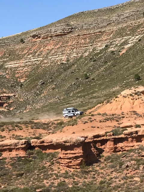 Land Rover 4x4 désert